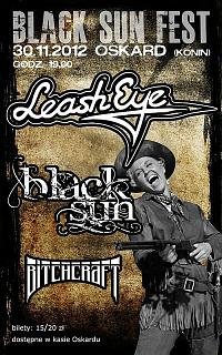 Plakat - Leash Eye, Black Sun, Bitchcraft