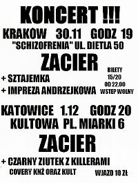 Plakat - Zacier, Czarny Ziutek z Killerami