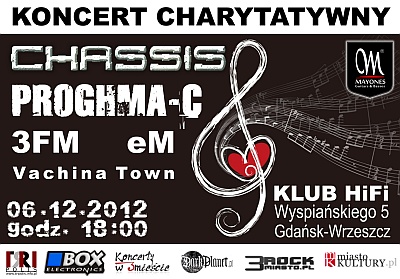 Plakat - Chassis, Proghma C, 3FM, eM, Vachina Town