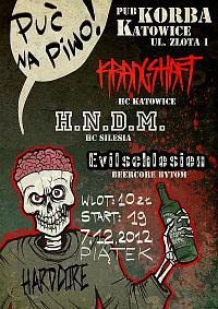 Plakat - Krangshaft, H.N.D.M., Evilschlesien