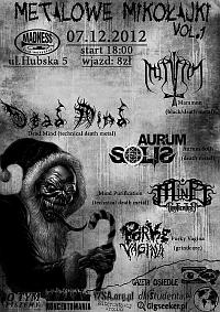 Plakat - Mammon, Dead Mind, Aurum Solis