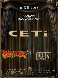 Plakat - CETI, Hammer, 230 Volt