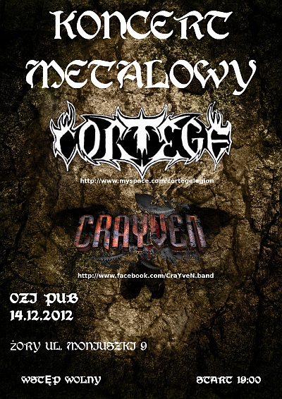 Plakat - Cortege, Crayven
