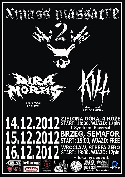 Plakat - Kill, Dira Mortis, Syndrom, Reversal