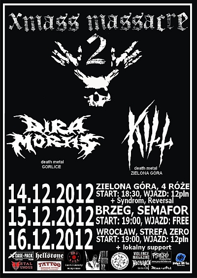 Plakat - Kill, Dira Mortis