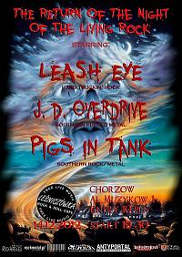 Plakat - Leash Eye, J. D. Overdrive, Pigs In Tank