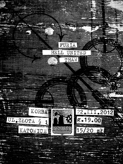 Plakat - Furia, Hell United, Thaw