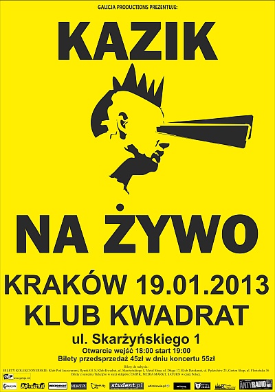 Plakat - Kazik Na Żywo, Buldog