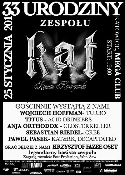 Plakat - Kat & Roman Kostrzewski, War-Saw