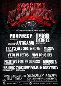 Plakat - Prophecy, Third Degree, Antigama