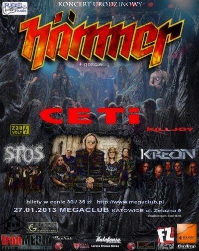 Plakat - Hammer, CETI, 230 Volt, Killjoy