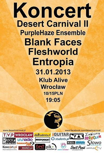 Plakat - Fleshworld, Purple Haze, Blank Faces
