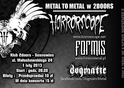 Plakat - Horrorscope, Formis, Dogmatic