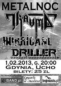 Plakat - Trauma, Hurricane, Driller