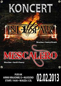 Plakat - InDespair, Mescalero