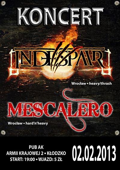 Plakat - InDespair, Mescalero