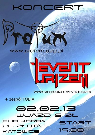 Plakat - Pratum, Event Urizen, Fobia