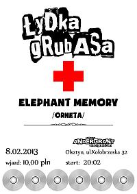Plakat - Łydka Grubasa, Elephant Memory