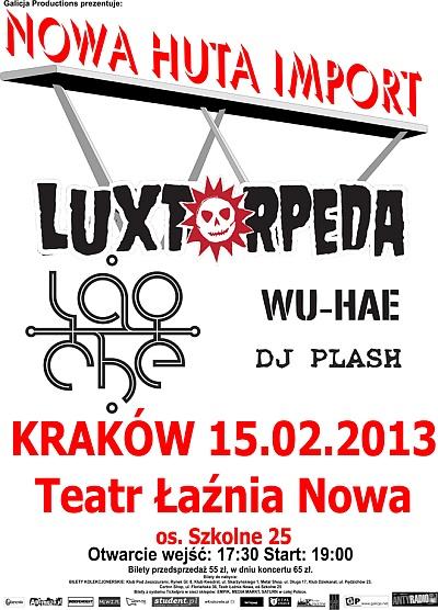 Plakat - Luxtorpeda, Lao Che, Wu-Hae