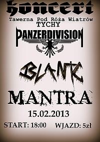 Plakat - Panzer Division, Blank, Mantra