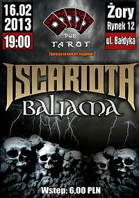 Plakat - Iscariota, Baliama