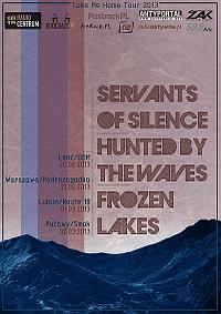 Plakat - Servants of Silence, Hunted by the Waves