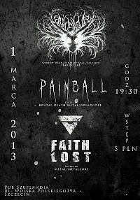 Plakat - Anemja, Painball, Faith Lost