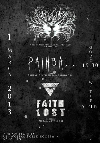 Plakat - Anemja, Painball, Faith Lost