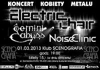 Plakat - Electric Chair, Gemini Abyss, Noise Clinic