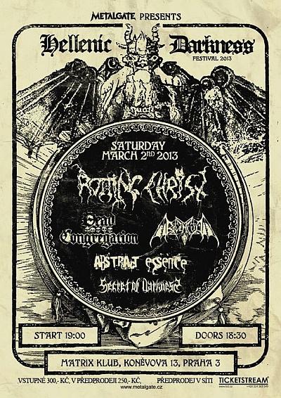 Plakat - Rotting Christ, Dead Congregation