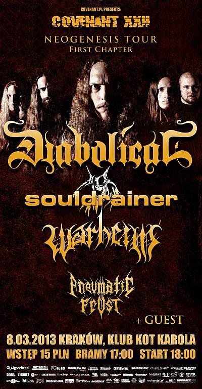 Plakat - Diabolical, Souldrainer, Warheim