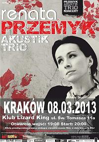 Plakat - Renata Przemyk Akustik Trio