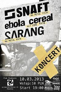 Plakat - Snaft, Ebola Cereal, Sarang