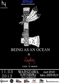 Plakat - Being as an Ocean, Napoleon, Sight To Behold