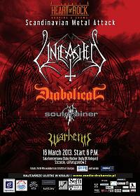 Plakat - Unleashed, Diabolical, Souldrainer