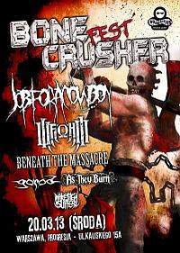 Plakat - Bonecrusher Fest 2013