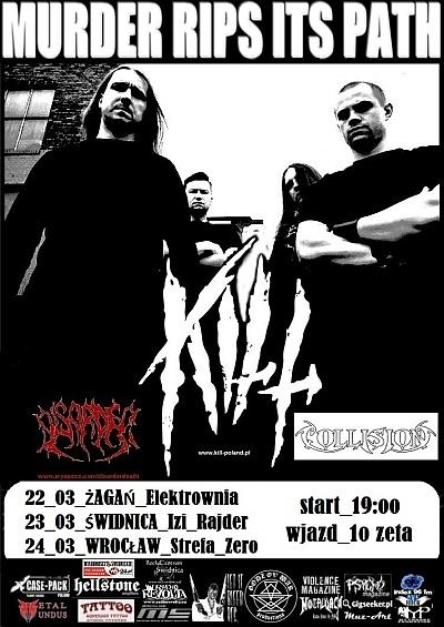 Plakat - Kill, Disorder, Collision