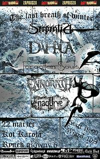 Plakat - Serpentia, Dahaca, Forgotten Souls