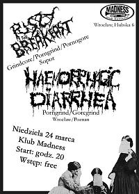 Plakat - Pussy For Breakfast, Haemorrhagic Diarrhea