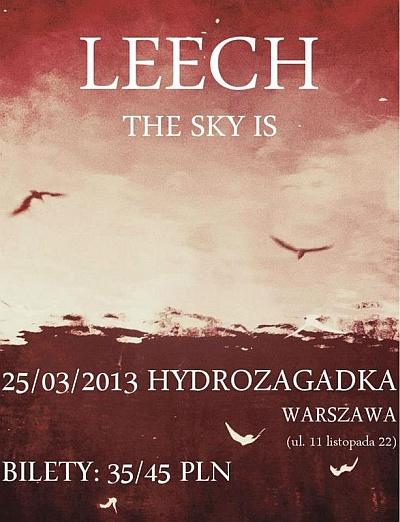 Plakat - Leech, The Sky Is