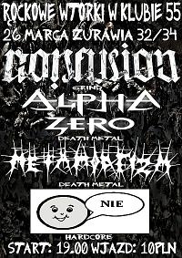 Plakat - Confusion, Alpha Zero, Metamorfizm