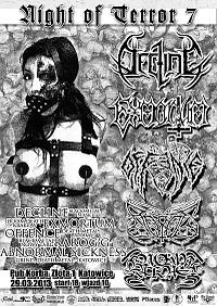 Plakat - Decline, Exmortum, Offence, Rarog'g