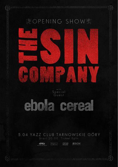 Plakat - The Sin Company, Ebola Cereal