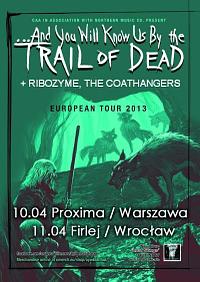 Plakat - Trail of Dead, Ribozyme, The Coathangers