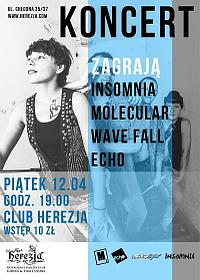 Plakat - Insomnia, Molecular, Wave Fall