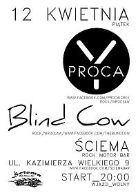 Plakat - Proca_Y, Blind Cow
