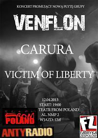 Plakat - Venflon, Carura, Victim of Liberty