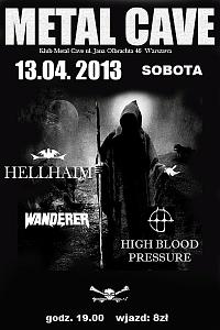 Plakat - Hellhaim, High Blood Pressure, Wanderer