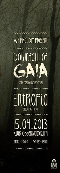 Plakat - Downfall Of Gaia, Entropia