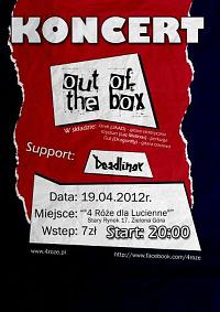 Plakat - Out of the Box, Deadliner